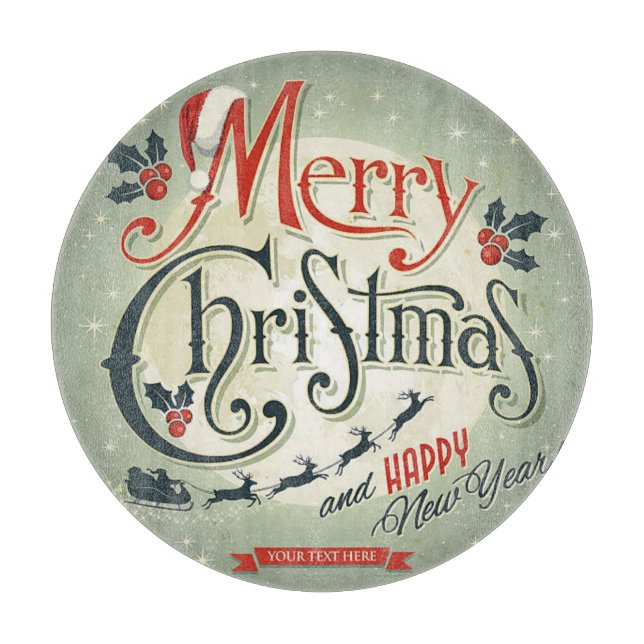 Tabla De Cortar Navidades (Anverso)