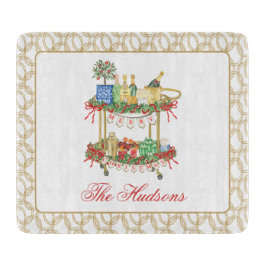 Tabla De Cortar Navidades acuáticos Champán Bar Cart