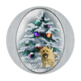 Tabla De Cortar Navidades de Cairn Terrier