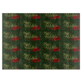 Tabla De Cortar Navidades de Felices Fiestas