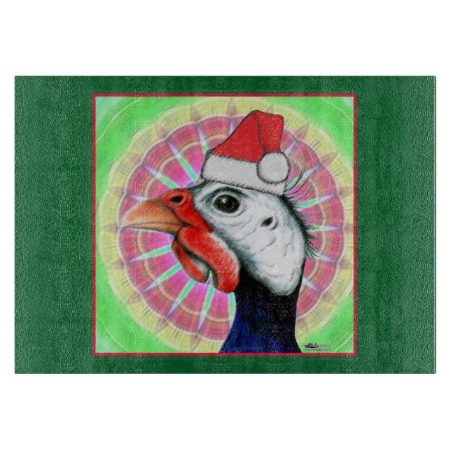 Tabla De Cortar ¡Navidades de Guinea! (Anverso)