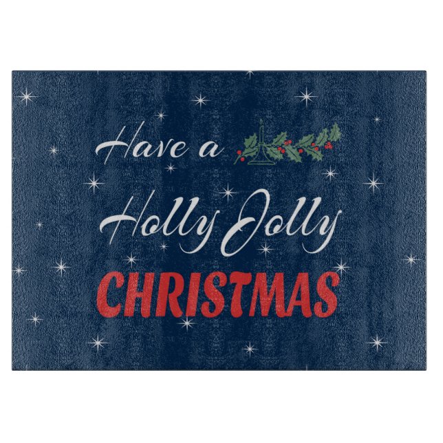 Tabla De Cortar Navidades de Have Holly Jolly (Anverso)