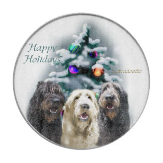 Tabla De Cortar Navidades de Labradoodle