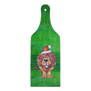 Tabla De Cortar Navidades De Leones En Verde