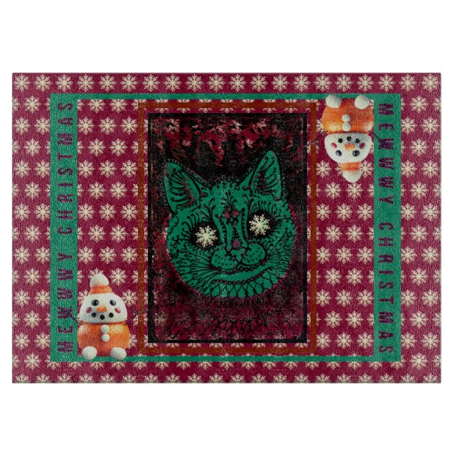 Tabla De Cortar NAVIDADES de MEWWY en tablero de corte (Anverso)