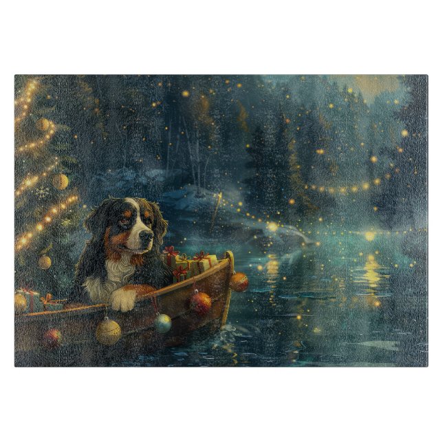 Tabla De Cortar Navidades de montaña de Berna (Anverso)