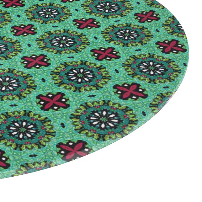 Tabla De Cortar Navidades de Ornate Scribbles (Borde)