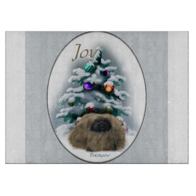 Tabla De Cortar Navidades de Pekín (Anverso)