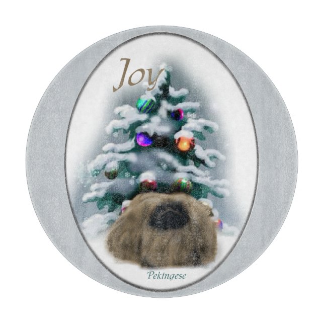 Tabla De Cortar Navidades de Pekín (Anverso)