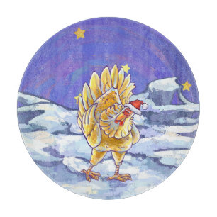 Tabla De Cortar Navidades de pollo