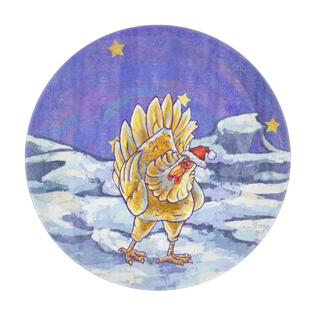 Tabla De Cortar Navidades de pollo (Anverso)