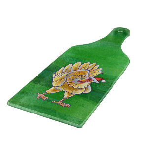 Tabla De Cortar Navidades De Pollo En Verde