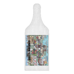 Tabla De Cortar Navidades de Santa Bárbara