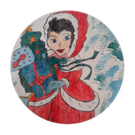 Tabla De Cortar Navidades de Santa Elena