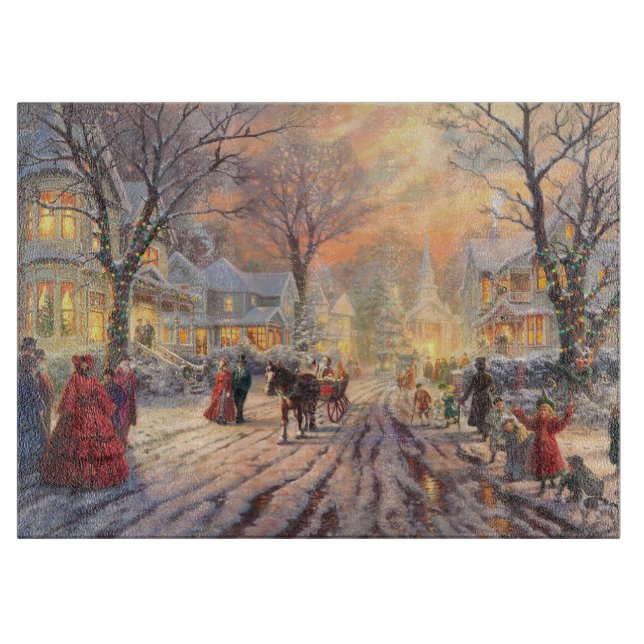 Tabla De Cortar Navidades de Victoria (Anverso)