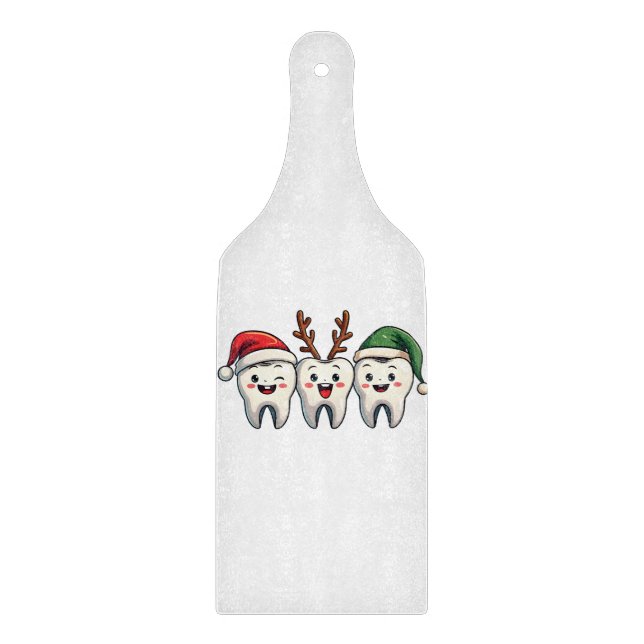 Tabla De Cortar Navidades dentales Santa Floss Xmas Tree (Anverso)