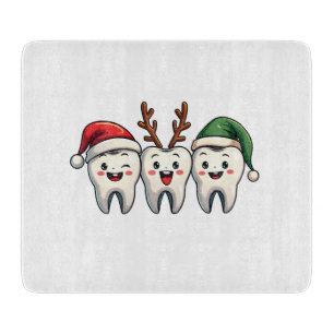 Tabla De Cortar Navidades dentales Santa Floss Xmas Tree