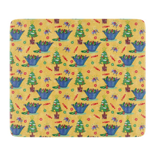 Tabla De Cortar Navidades dulces (Anverso)