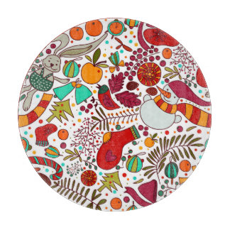 Tabla De Cortar Navidades festivos Elementos Diseño sin inconvenie