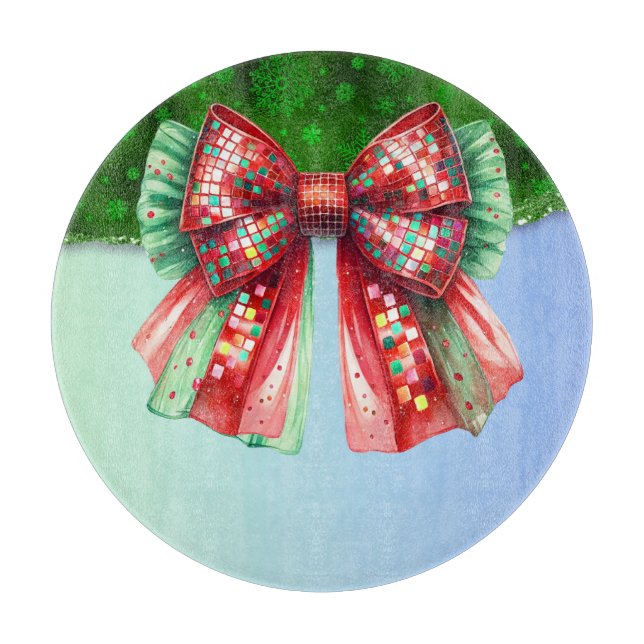 Tabla De Cortar Navidades Fiesta Drip Bling Festividad Feliz Navid (Anverso)