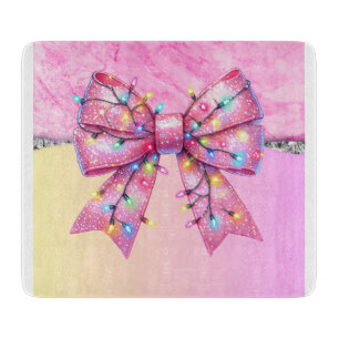 Tabla De Cortar Navidades Fiesta Drip Bling Festividad Feliz Navid