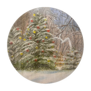 Tabla De Cortar Navidades forestales, por Gary Poling