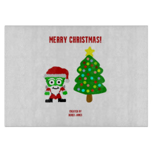 Tabla De Cortar Navidades FrankenCheese Cutting Board