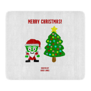 Tabla De Cortar Navidades FrankenCheese Cutting Board