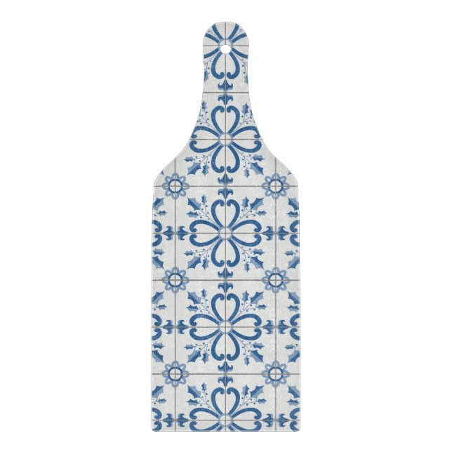 Tabla De Cortar Navidades hojas y pétalos de flores (Anverso)