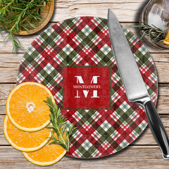 Tabla De Cortar Navidades Monogramas Familiares (Subido por el creador)