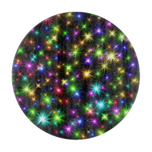 Tabla De Cortar Navidades Multicolor Star Rays-57191