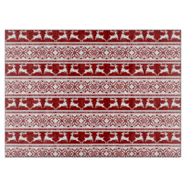 Tabla De Cortar Navidades nórdicos renos escandinavos