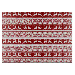 Tabla De Cortar Navidades nórdicos renos escandinavos