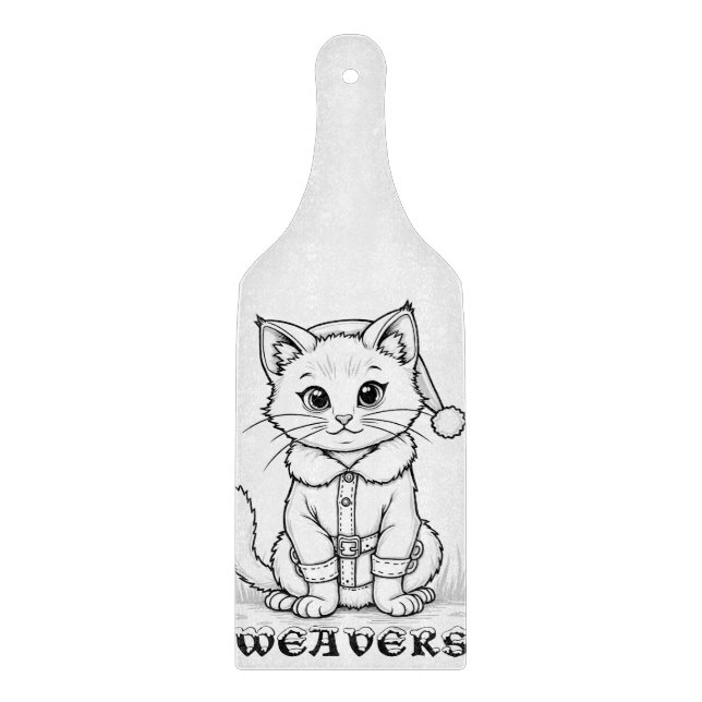 Tabla De Cortar Navidades personalizados (Anverso)