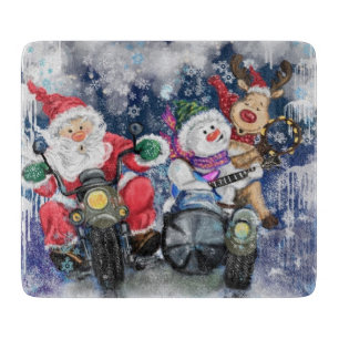 Tabla De Cortar Navidades recortando el tablero Felices Navidades