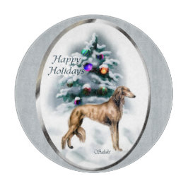 Tabla De Cortar Navidades Saluki