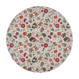 Tabla De Cortar Navidades y especias acogedores