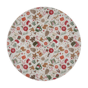 Tabla De Cortar Navidades y especias acogedores