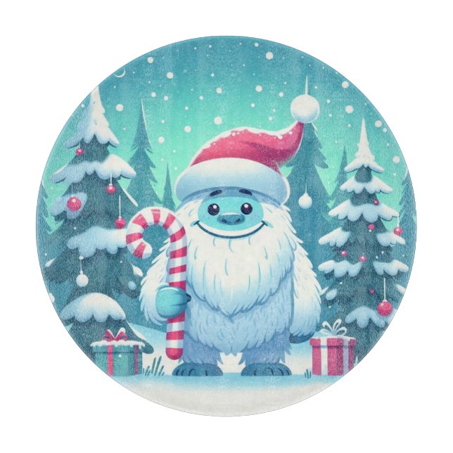 Tabla De Cortar Navidades/yeti de invierno (Anverso)