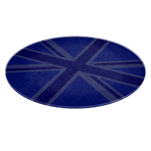 Tabla De Cortar NAvy Blue Union Jack Decor