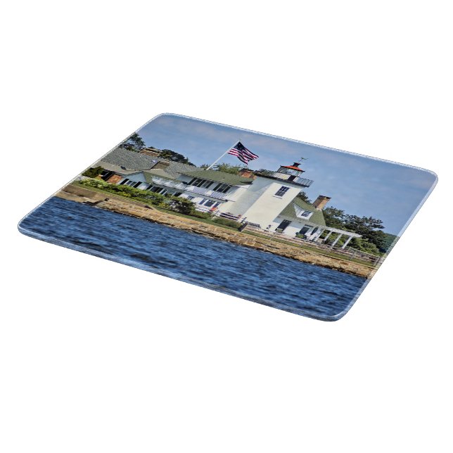 Tabla De Cortar Nayatt Point Lighthouse Rhode Island Cutting Board (Borde)