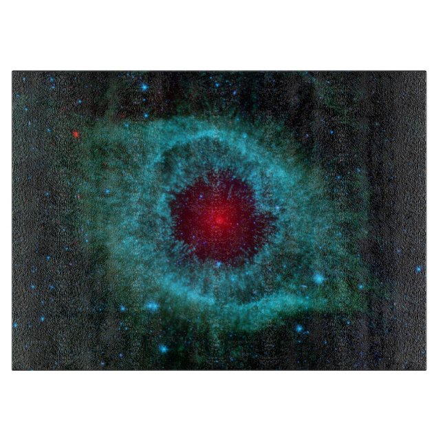 Tabla De Cortar Nebulosa de la hélice, estrellas hermosas en la (Anverso)