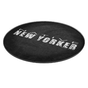 Tabla De Cortar Negro neoyorquino nativo