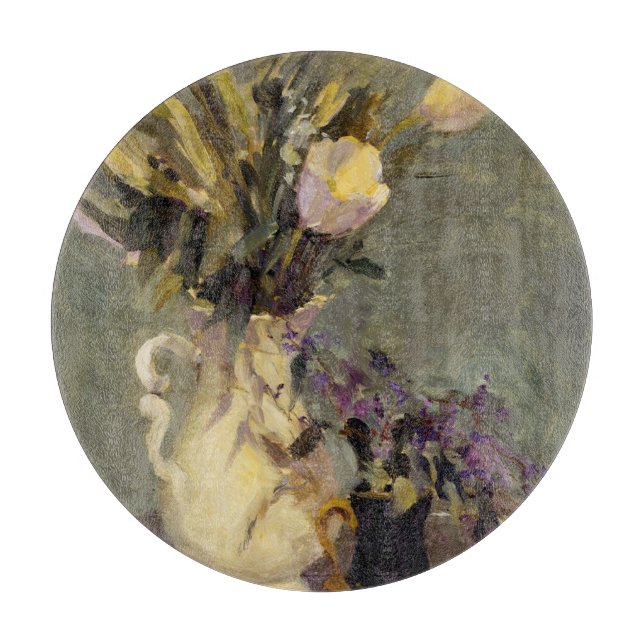 Tabla De Cortar Negro y oro (Anverso)