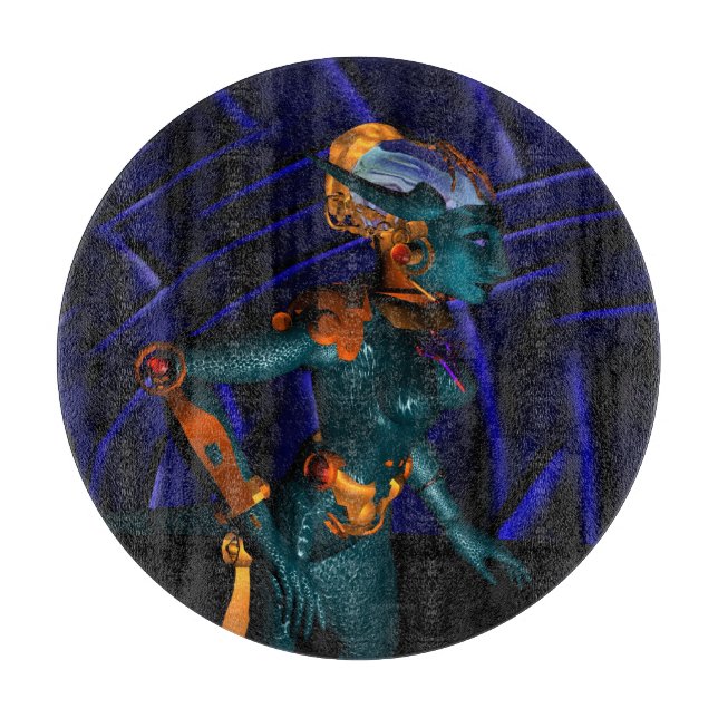 Tabla De Cortar NEMES / HYPER ANDROID Ciencia Ficción (Anverso)