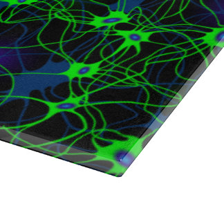 Tabla De Cortar Neuron City Glass Cutting Board