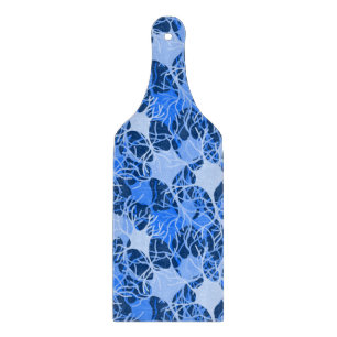Tabla de cortar neuronas azules de red neuronal