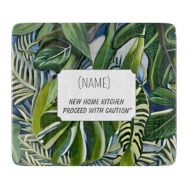 Tabla De Cortar New Home Kitchen – Personalized Tropical 