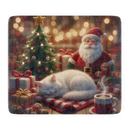 Tabla De Cortar New Year's atmosphere