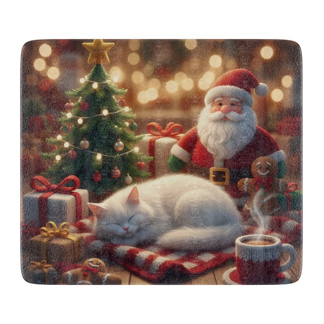 Tabla De Cortar New Year's atmosphere (Anverso)